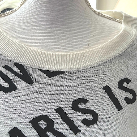 Zadig & Voltaire Paris is for Lovers sweater Size L EUC - Picture 9 of 13